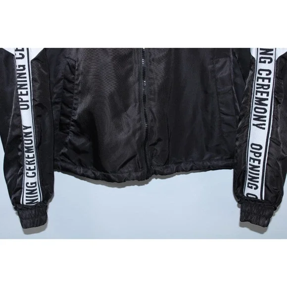 Opening Ceremony Men's Large Multicolor Retro Fleece Lined Jacket